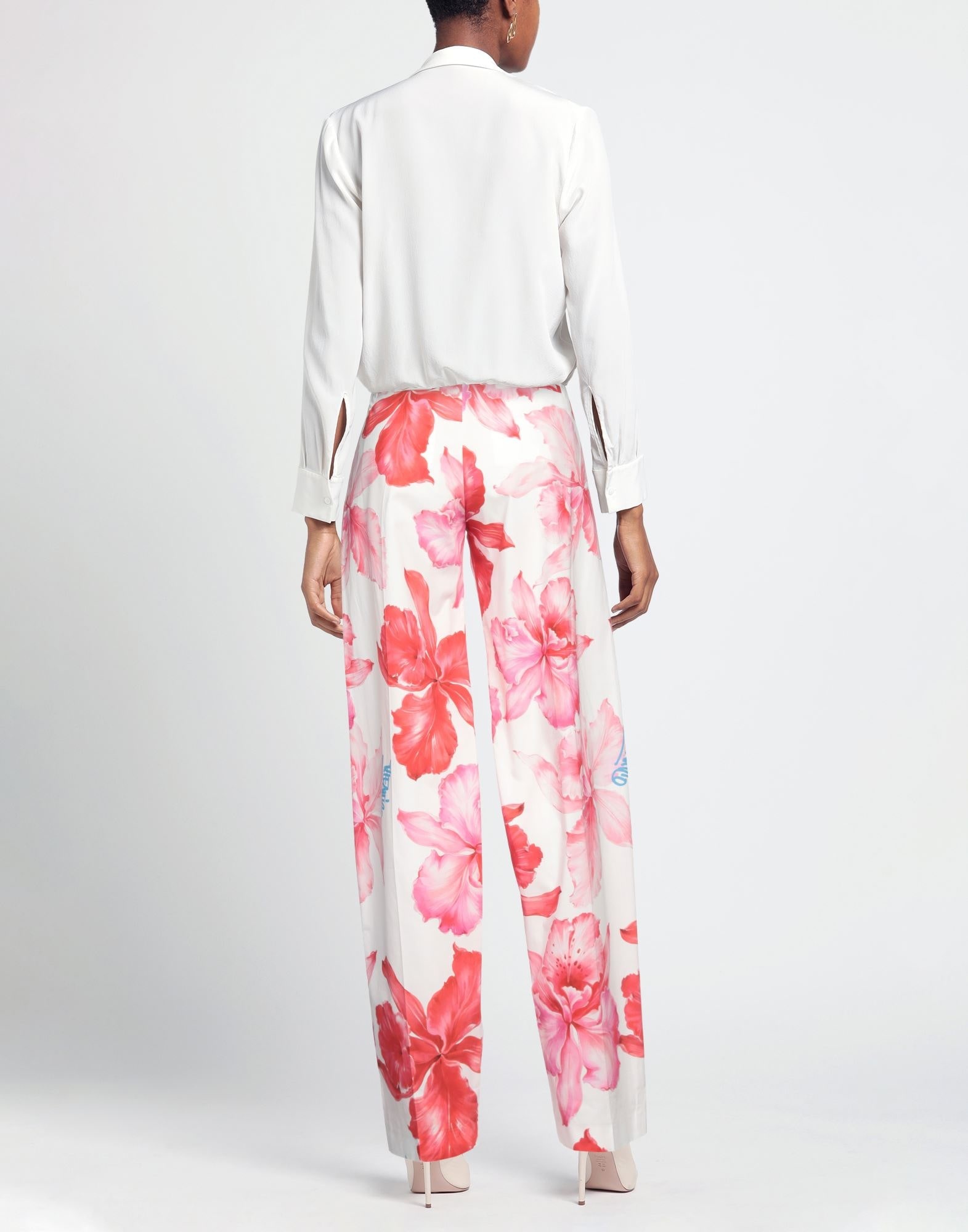 White Women's Casual Pants - 3