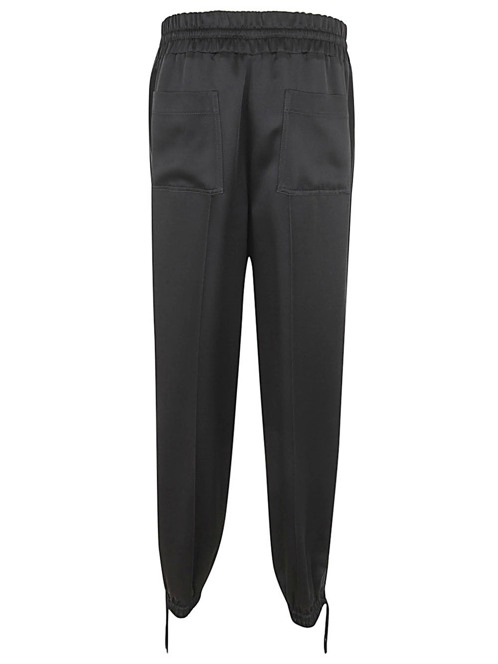 Jil Sander Women Relaxed Fit Jogging Pant With Tuxedo Band - 2