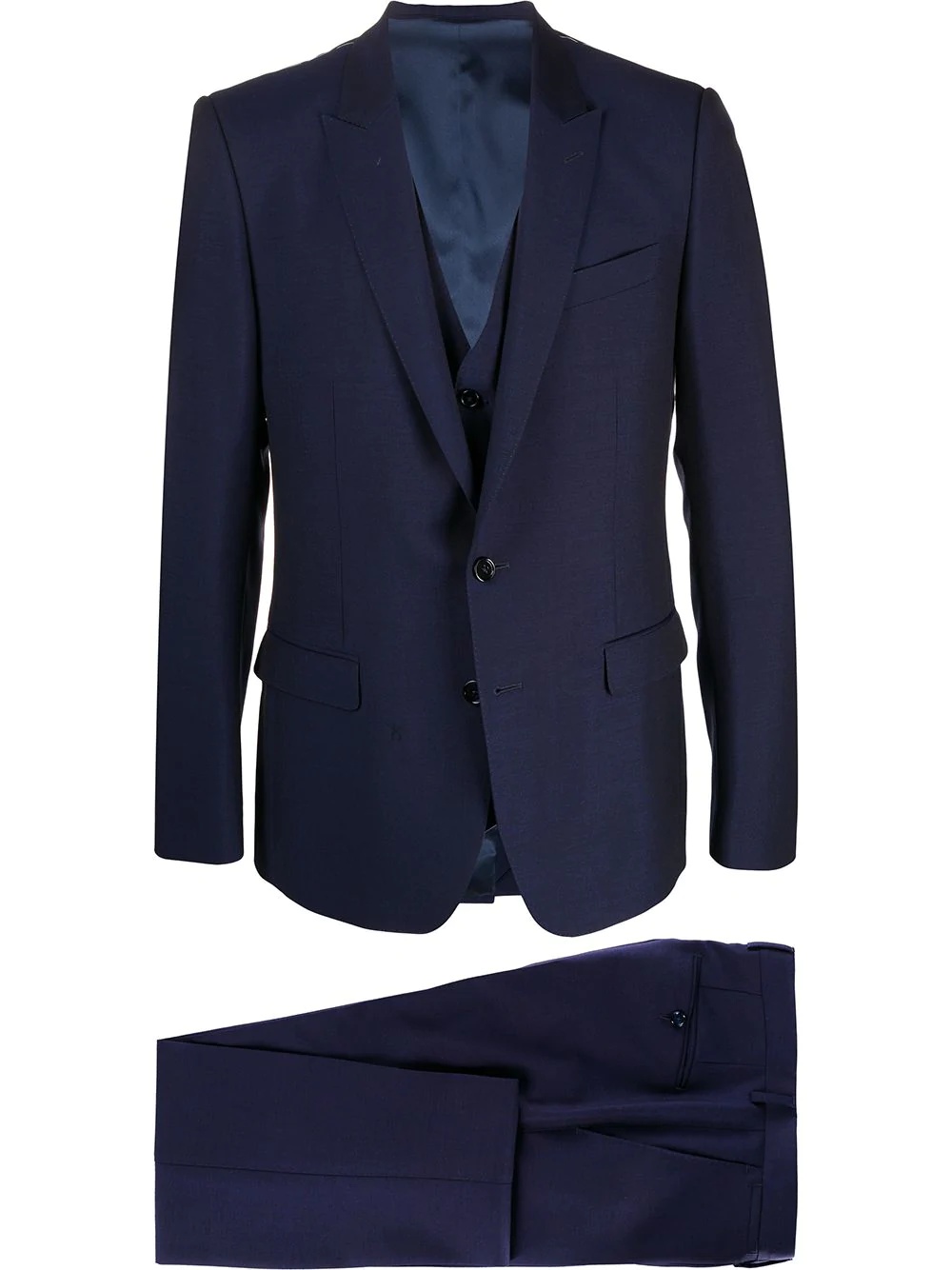 three-piece Martini-fit suit - 1