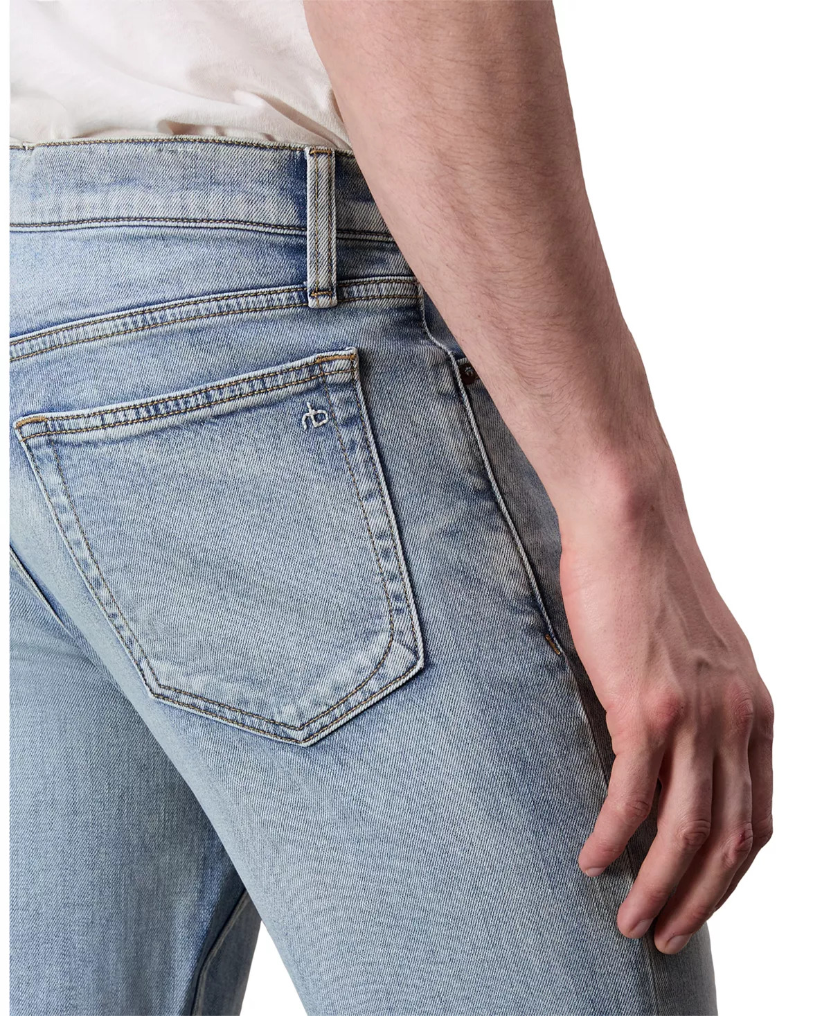Fit 2 Authentic Stretch Slim Fit Jeans - 5