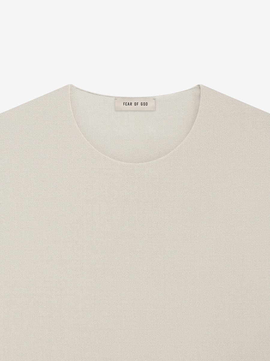 Wool Crepe Tee - 3
