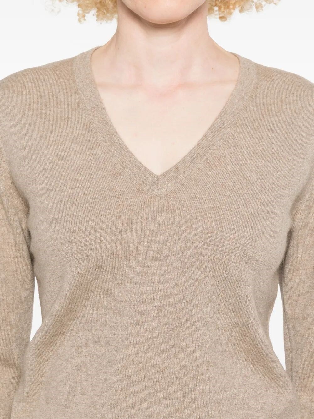 Cashmere Sweater With Monili - 5