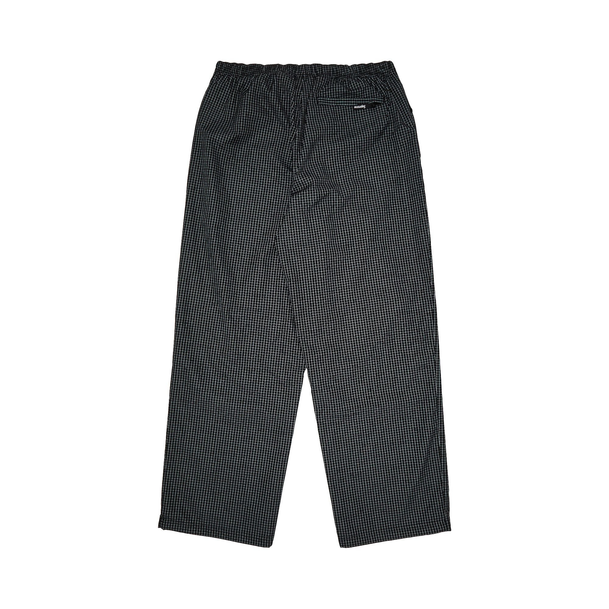 Supreme Reflective Ripstop Track Pant 'Black' - 2