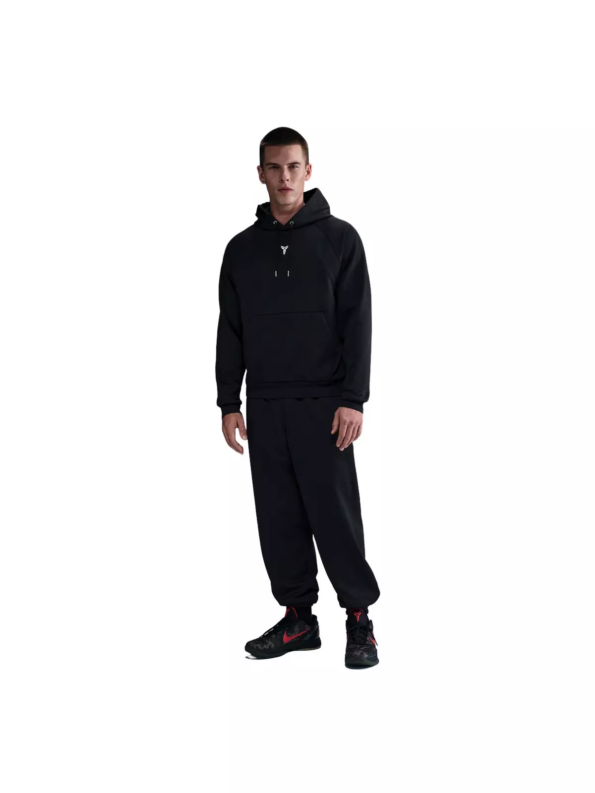 Kobe Men's Therma-FIT Pullover Hoodie -Black - 4