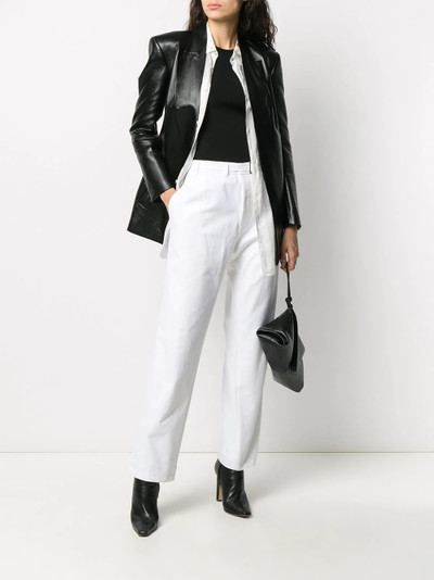 Haider Ackermann high-rise cropped trousers outlook