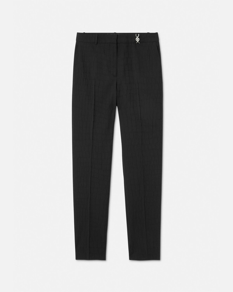 Medusa '95 Croc-Jacquard Pants 1