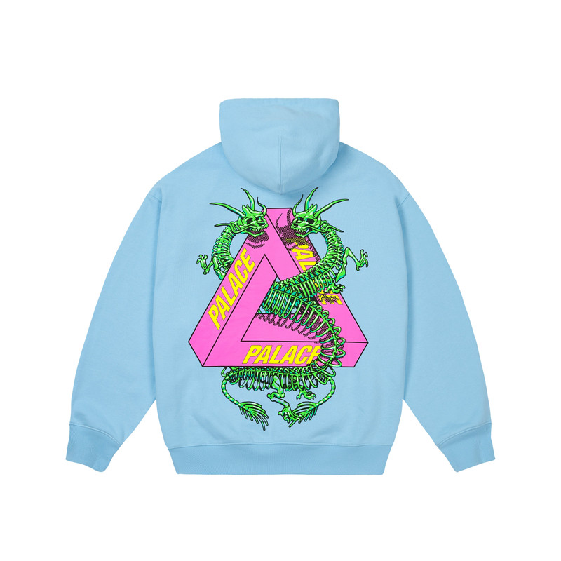 DRAGON BONES TRI HOOD SKYLINE BLUE 1