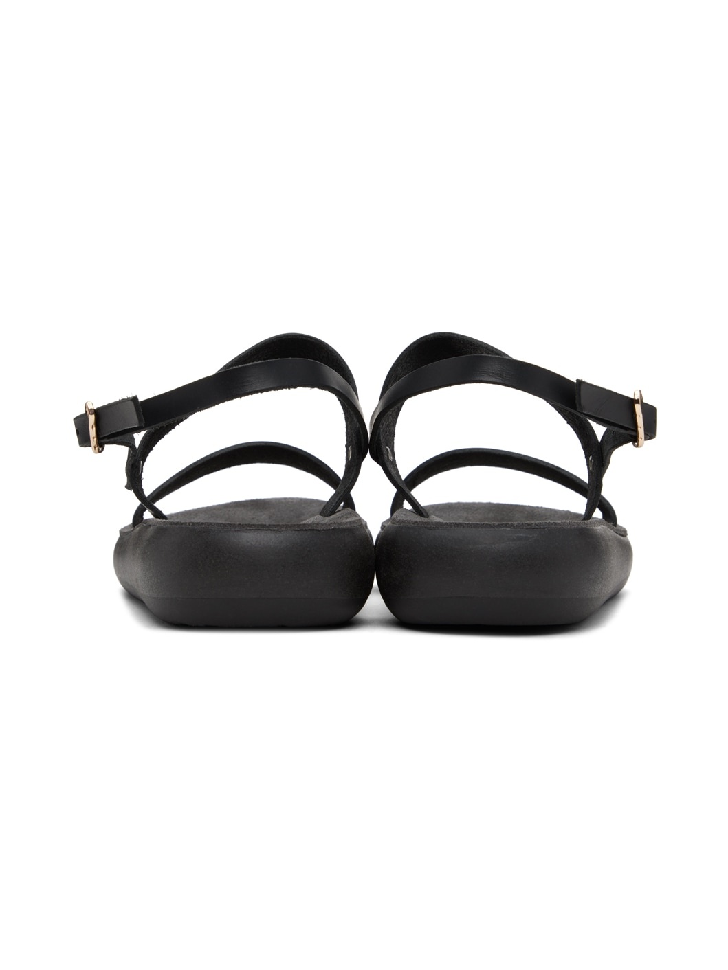 Black Clio Comfort Sandals - 2