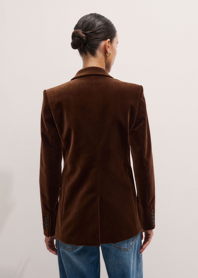 Sharp Shoulder Blazer 5