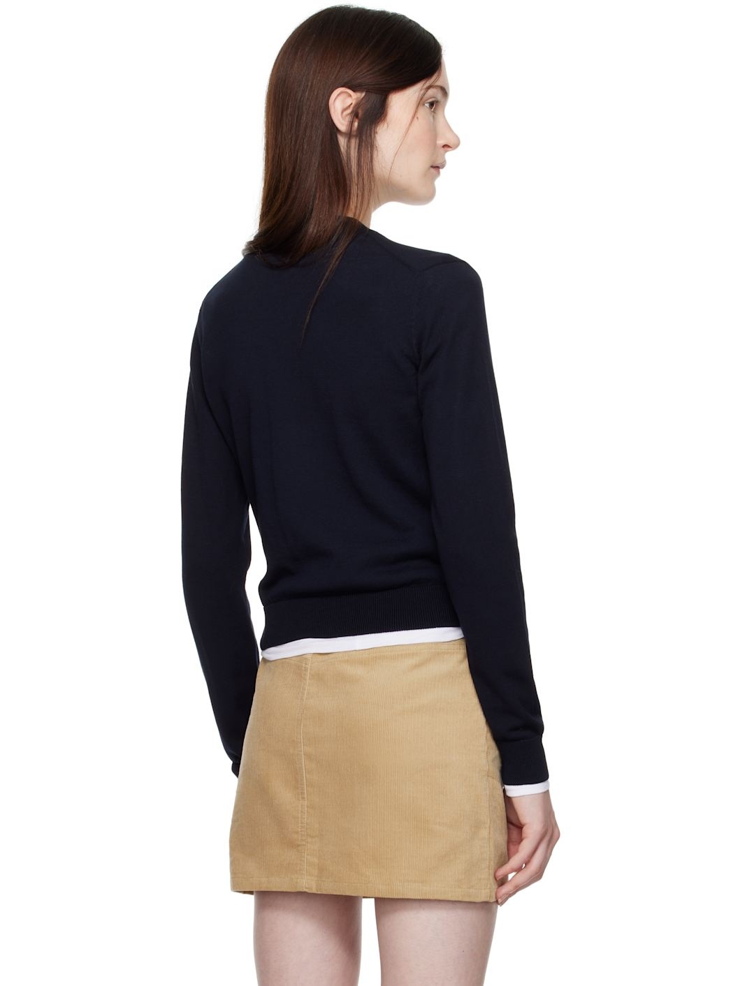 Navy Josephine Cardigan - 3
