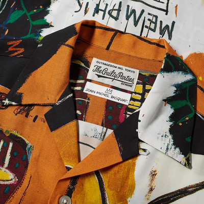 WACKO MARIA Wacko Maria Jean-Michel Basquiat Type 4 Hawaiian Shirt outlook