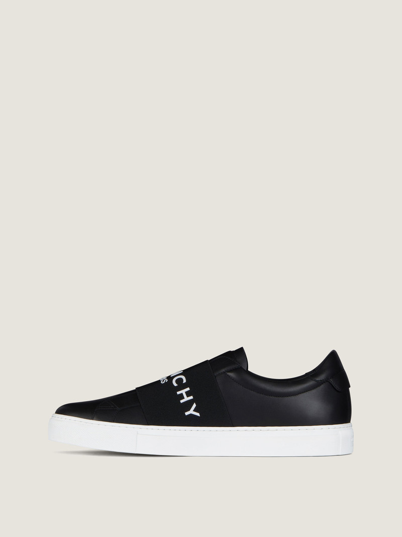 Givenchy URBAN STREET SNEAKERS IN LEATHER WITH ELASTIC BAND outlook