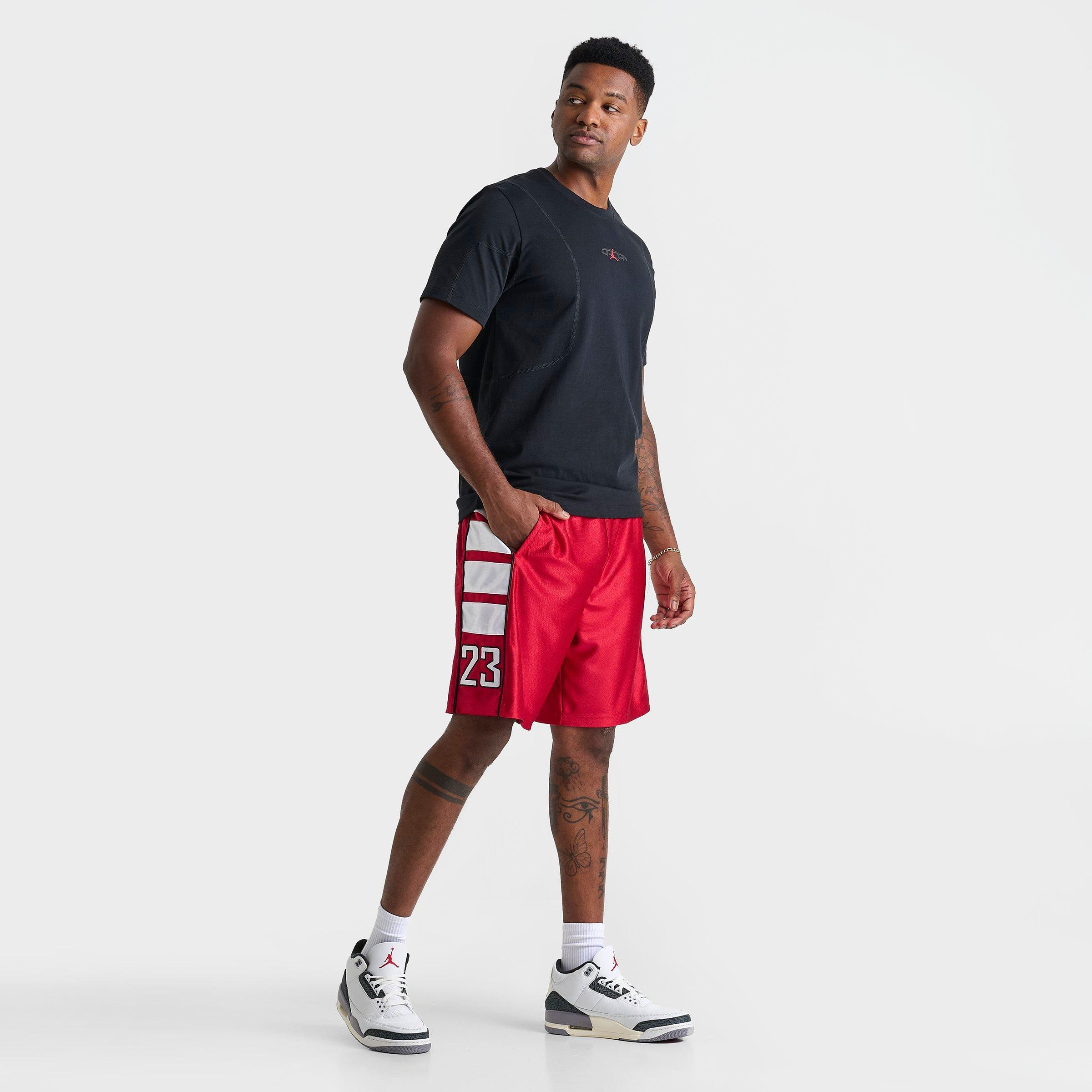 Men's Jordan Brooklyn Cat Scratch Basketball Shorts - 2
