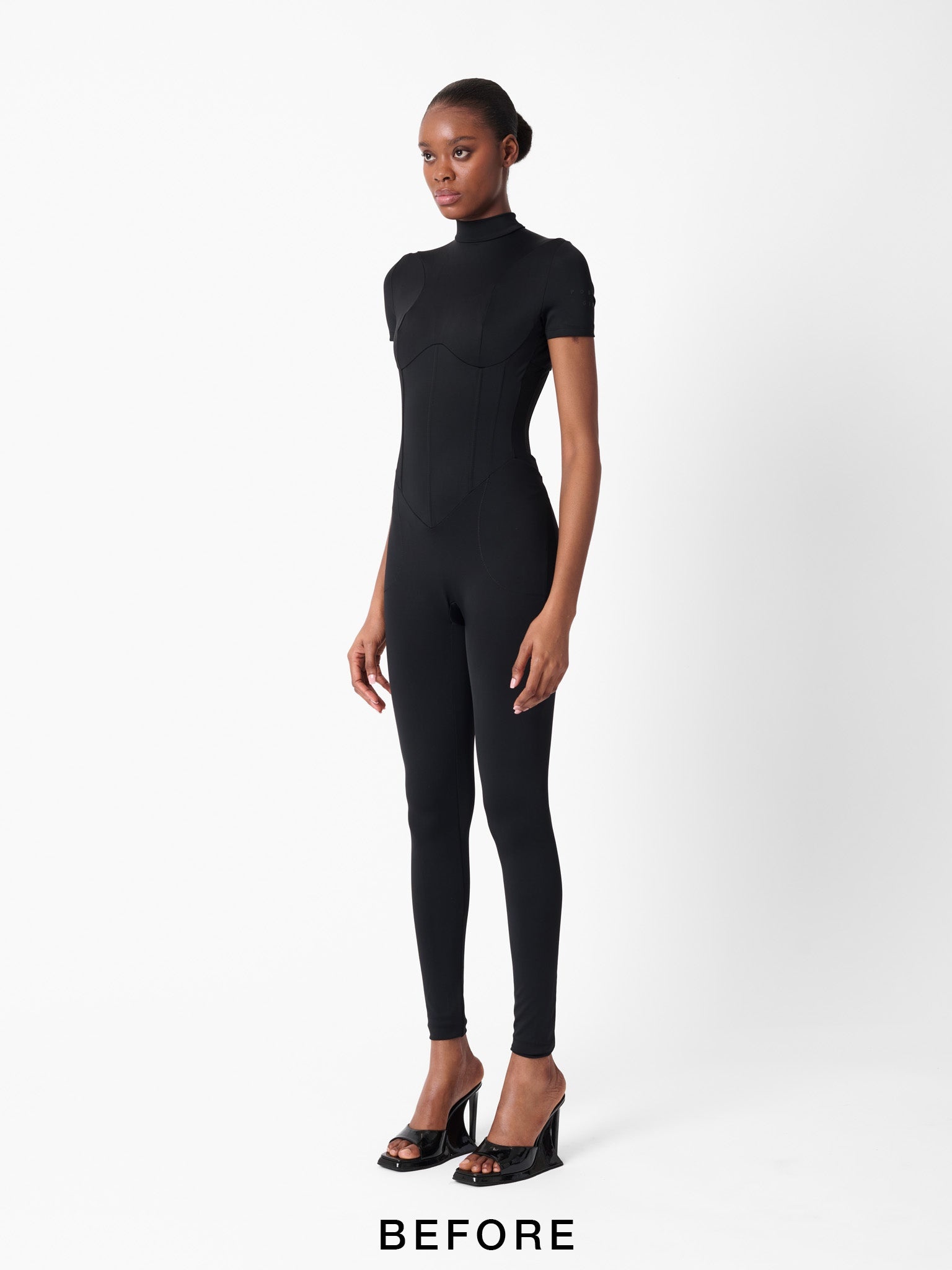 ALRITE LOVE PADDED JUMPSUIT BLACK - 6