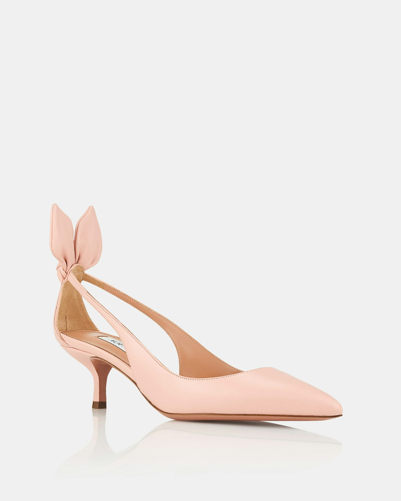 AQUAZZURA Bow Tie Pump 50 outlook
