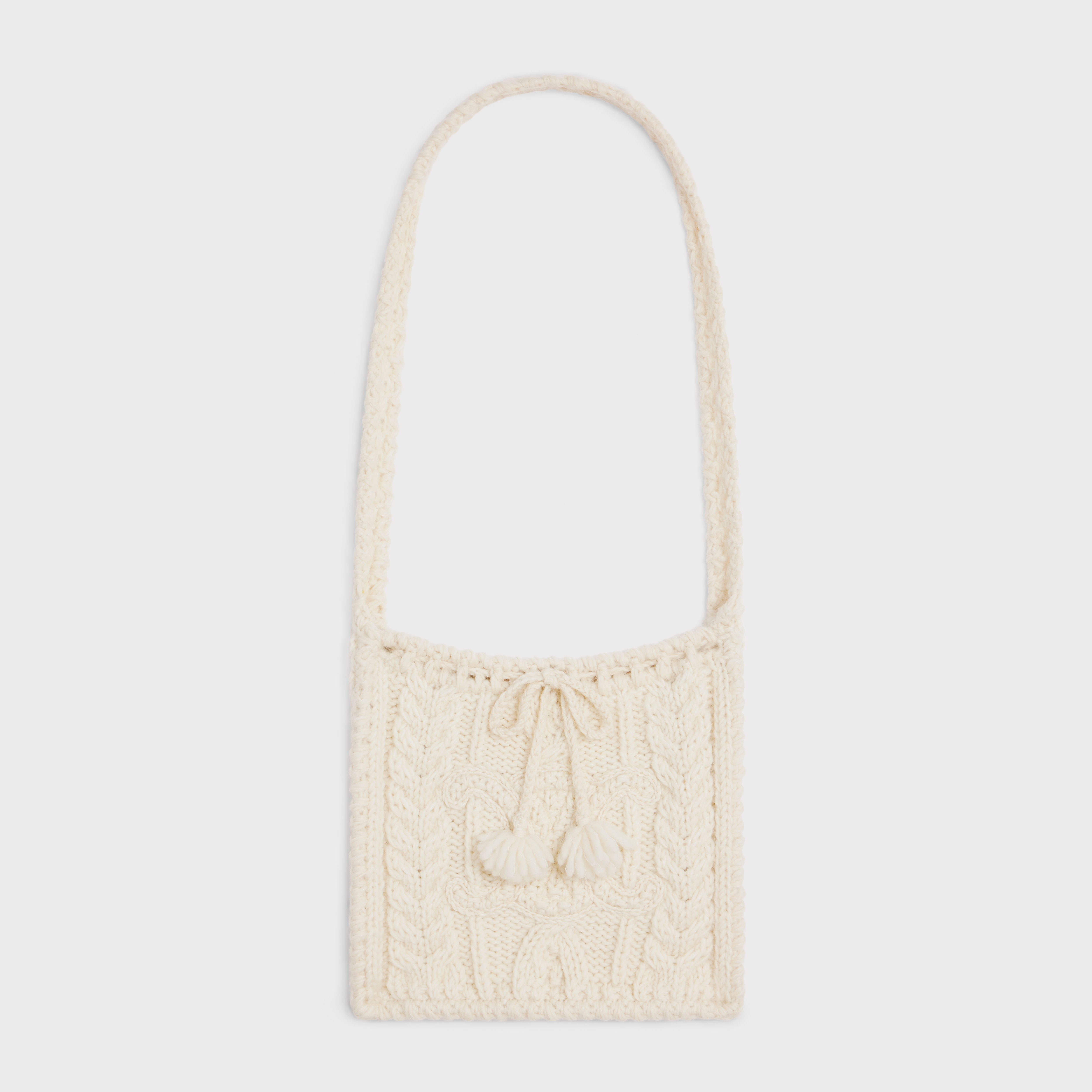 bag in triomphe aran mohair wool - 1
