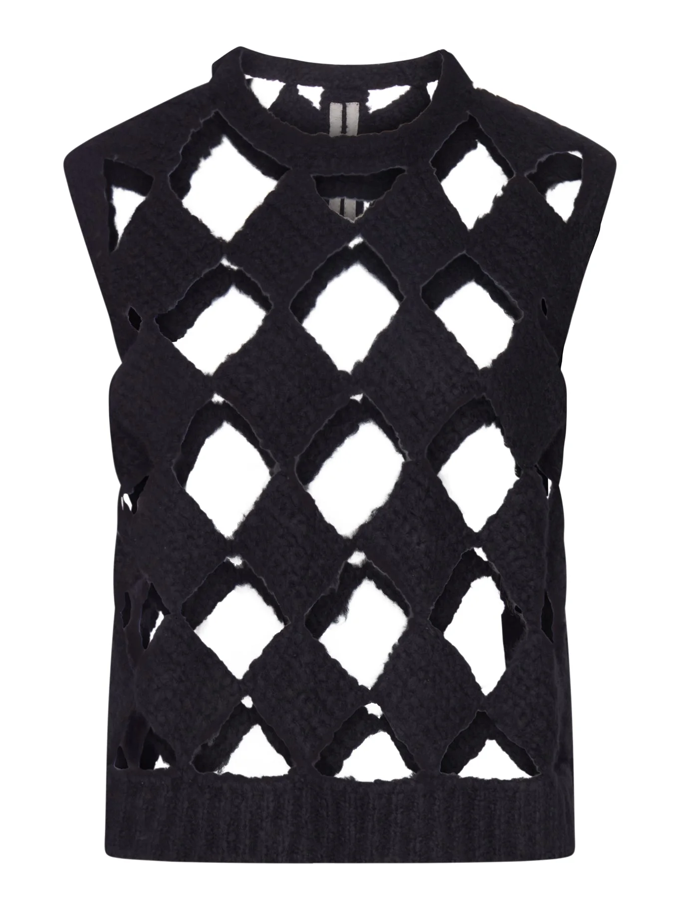 OPENWORK CASHMERE-SILK BLEND SARUTANYA TOP - 1