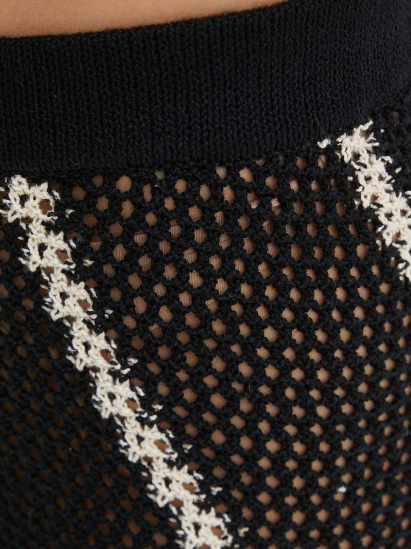 striped knitted trousers 4