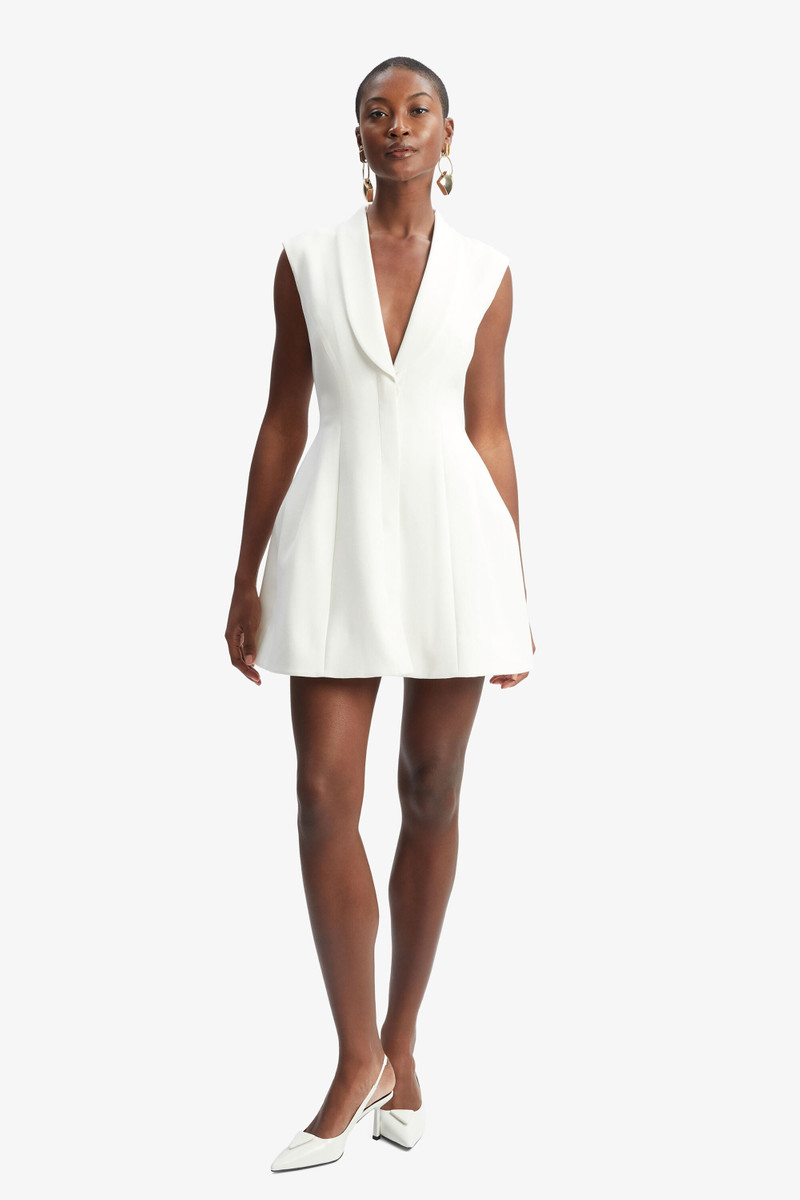 BARDOT Destene Hourglass Mini Dress In Orchid White outlook
