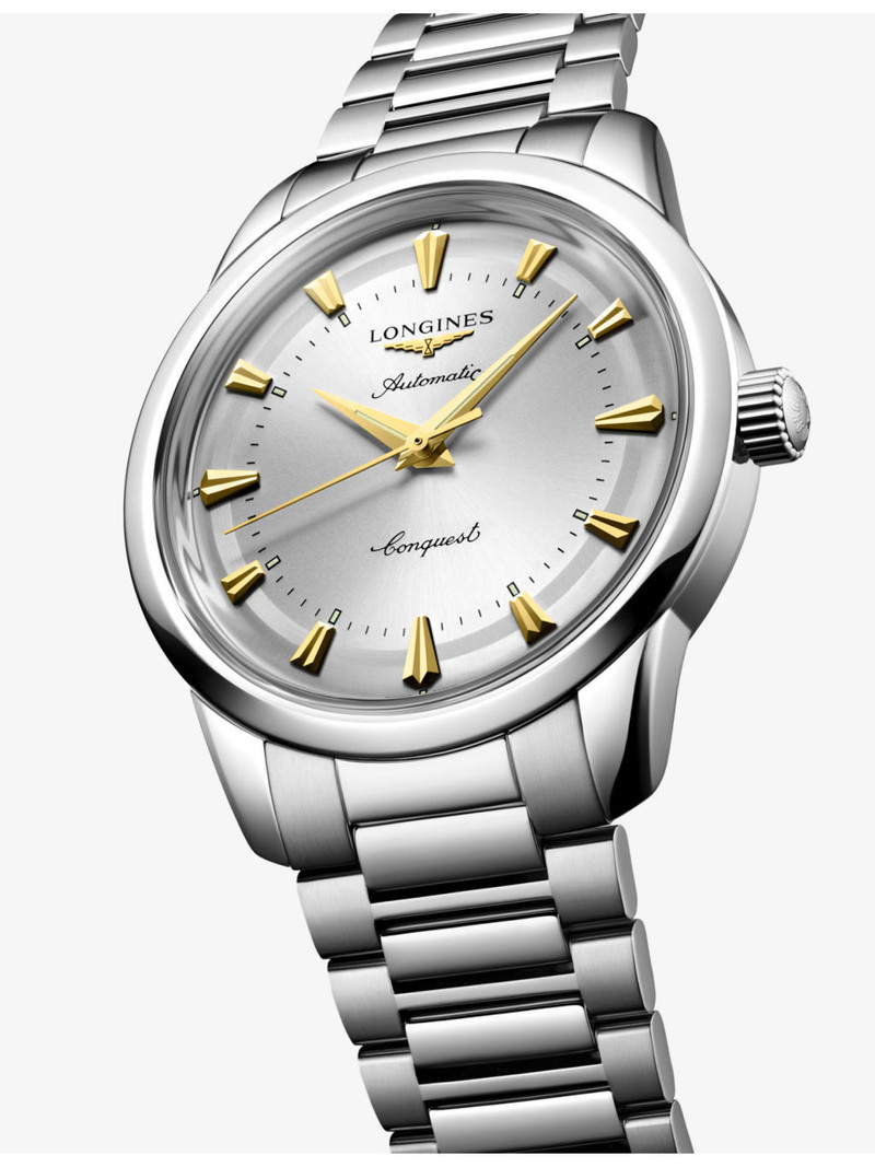 Longines L1.650.4.72.6 Conquest Heritage Stainless-Steel Automatic Watch outlook
