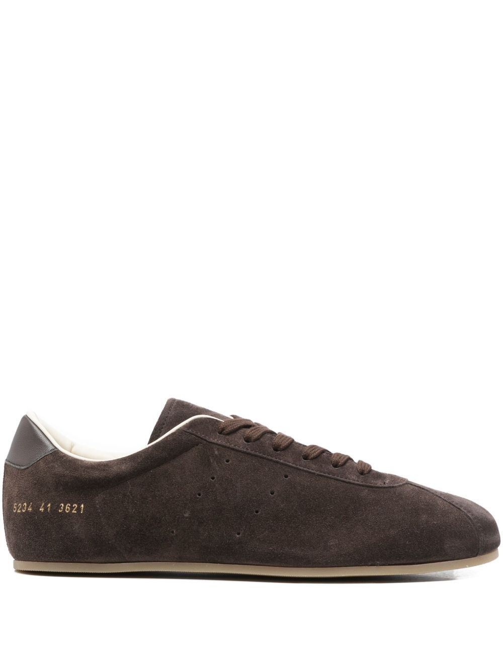 suede leather sneakers - 1