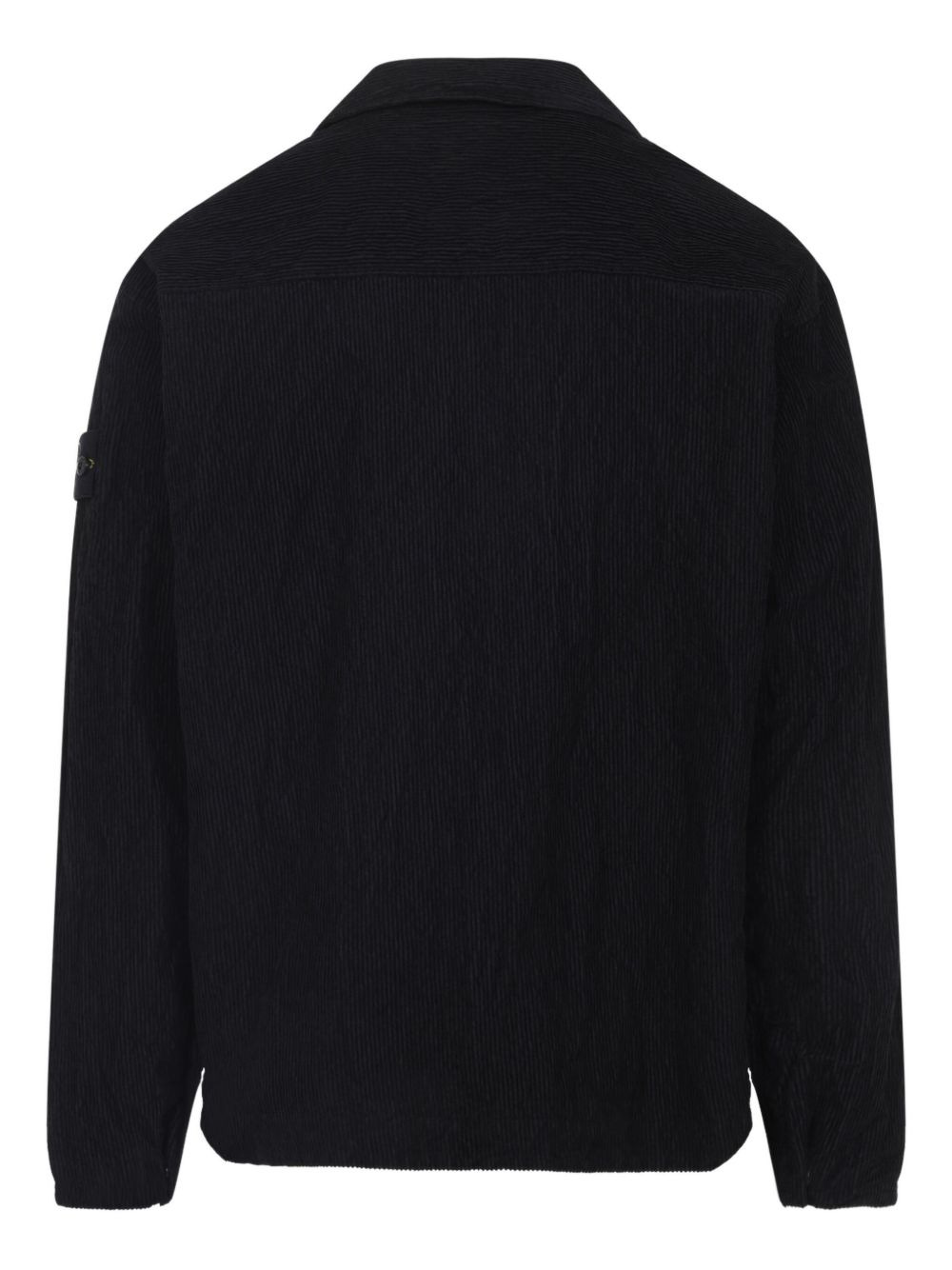 corduroy patch-pocket shirt - 2