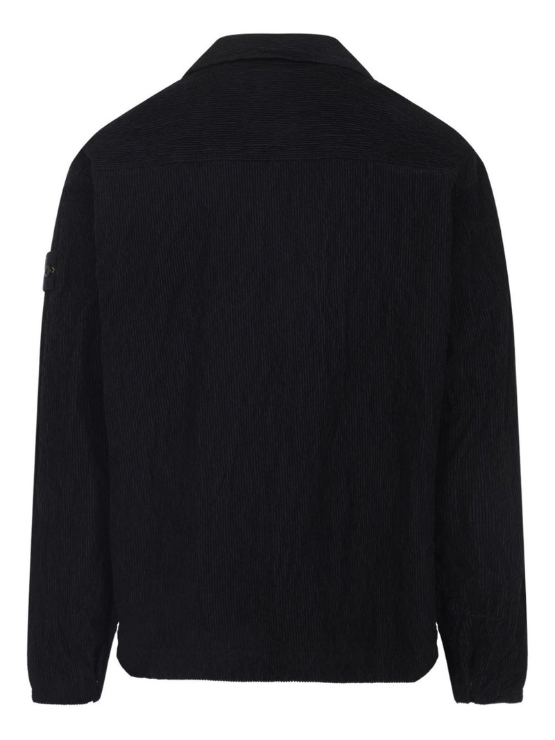 Stone Island corduroy patch-pocket shirt outlook