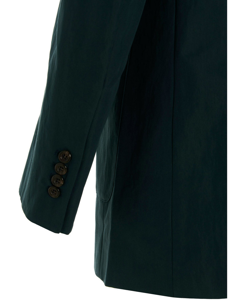 Single-Breasted Blazer Jacket Jackets Blue 4