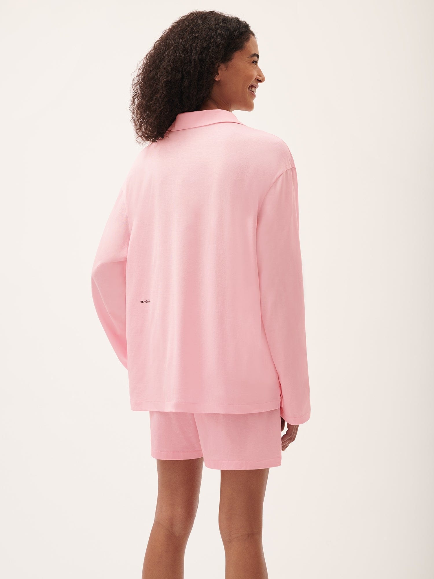 Womens 365 Lightweight Short Pyjama Shorts Set  - Magnolia Pink - 3