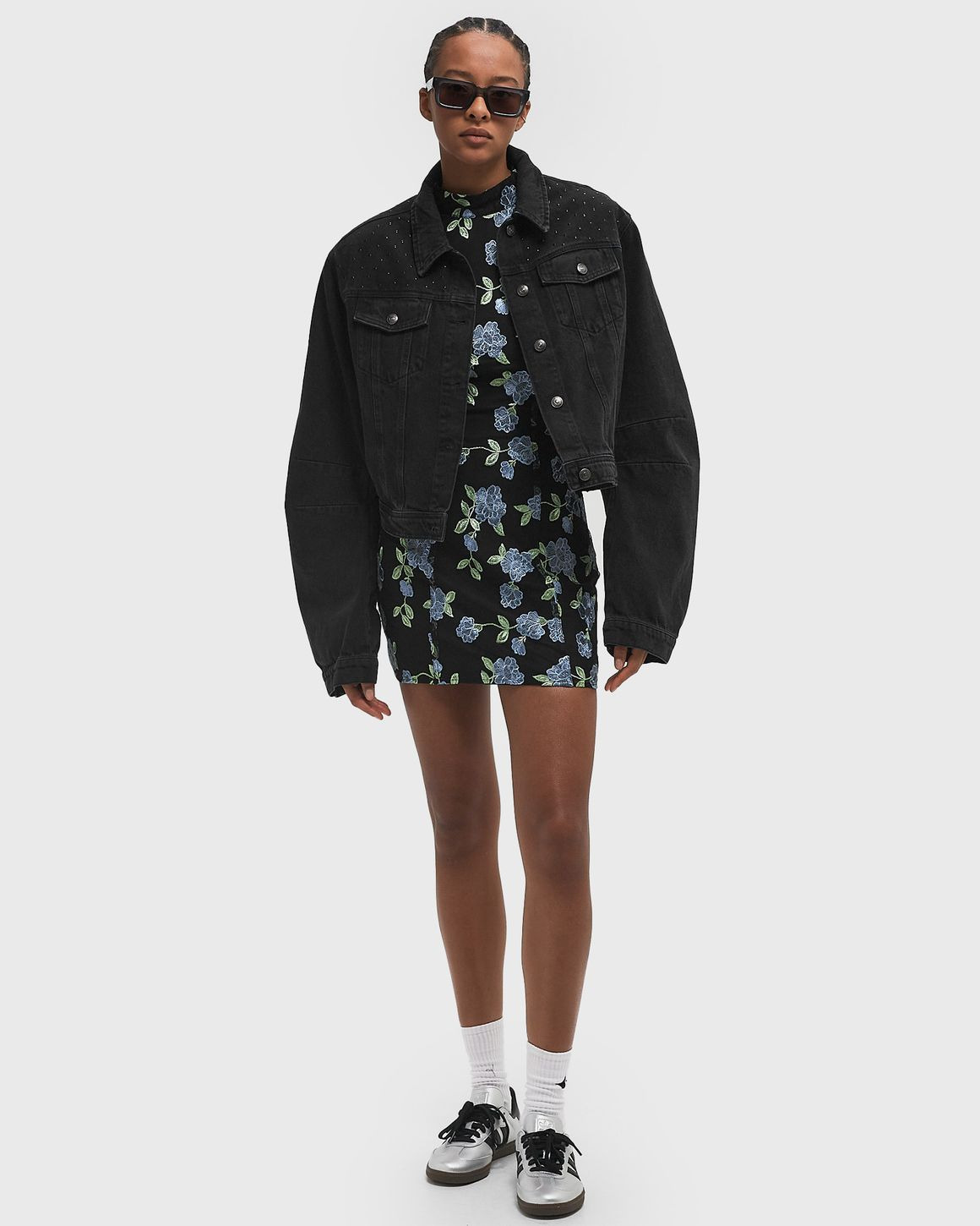 Denim Oversized Jacket - 2