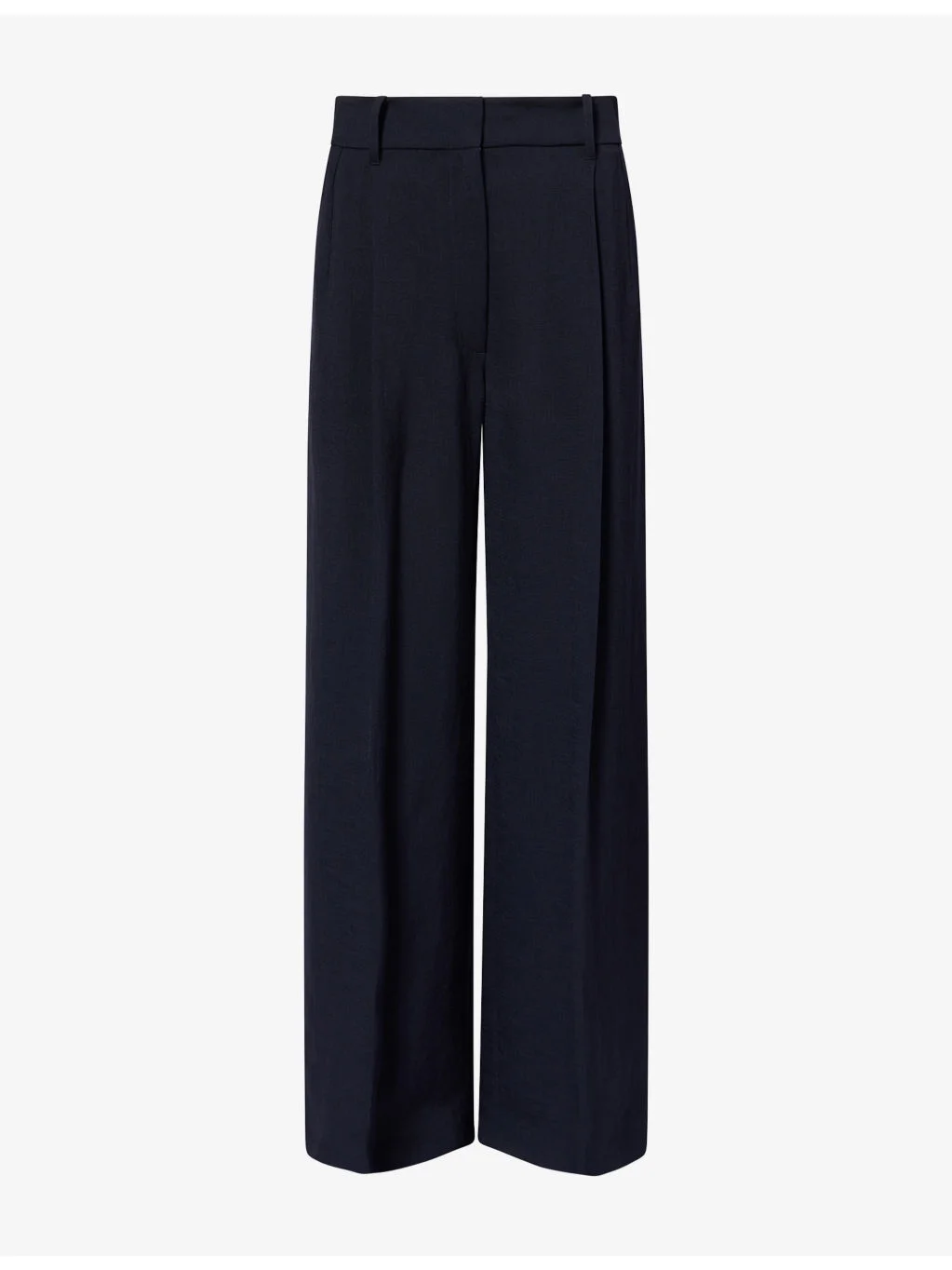 Roman Wide-Leg Twill Trousers - 1