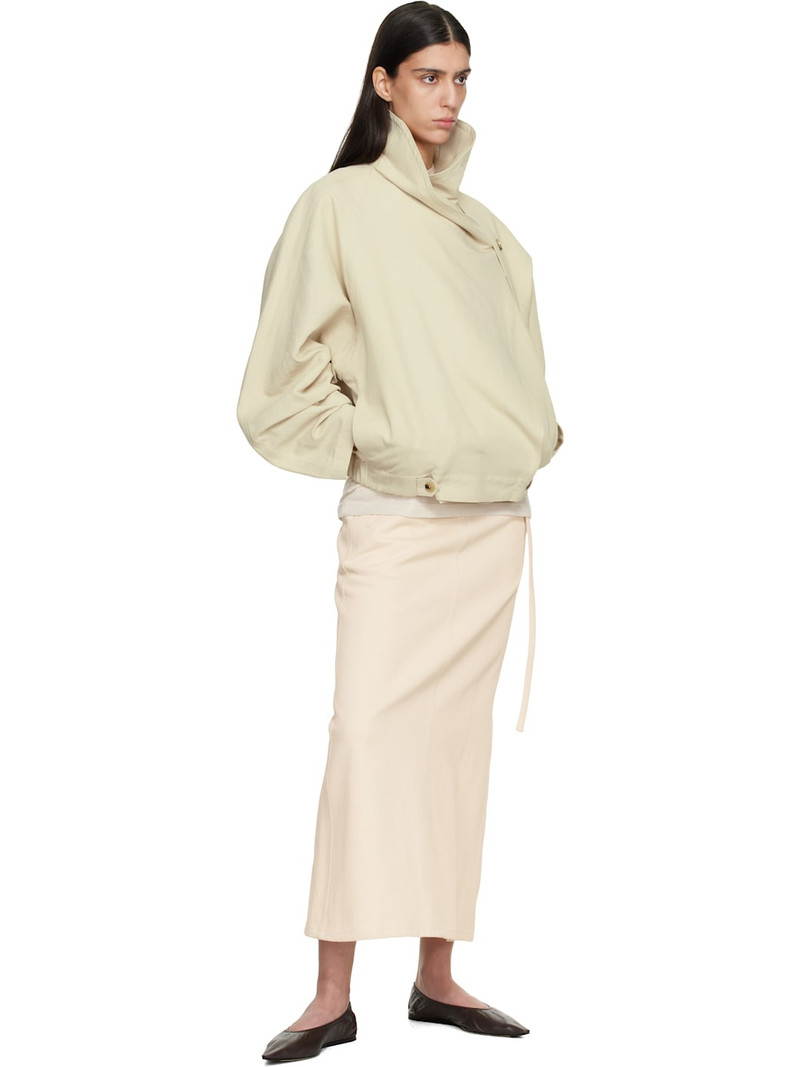 LE17SEPTEMBRE Off-White Tessa Belted Maxi Skirt outlook