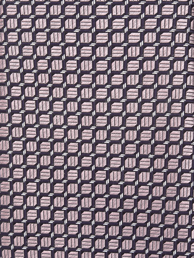 ZEGNA PINK CINQUE PIEGHE SILK TIE outlook