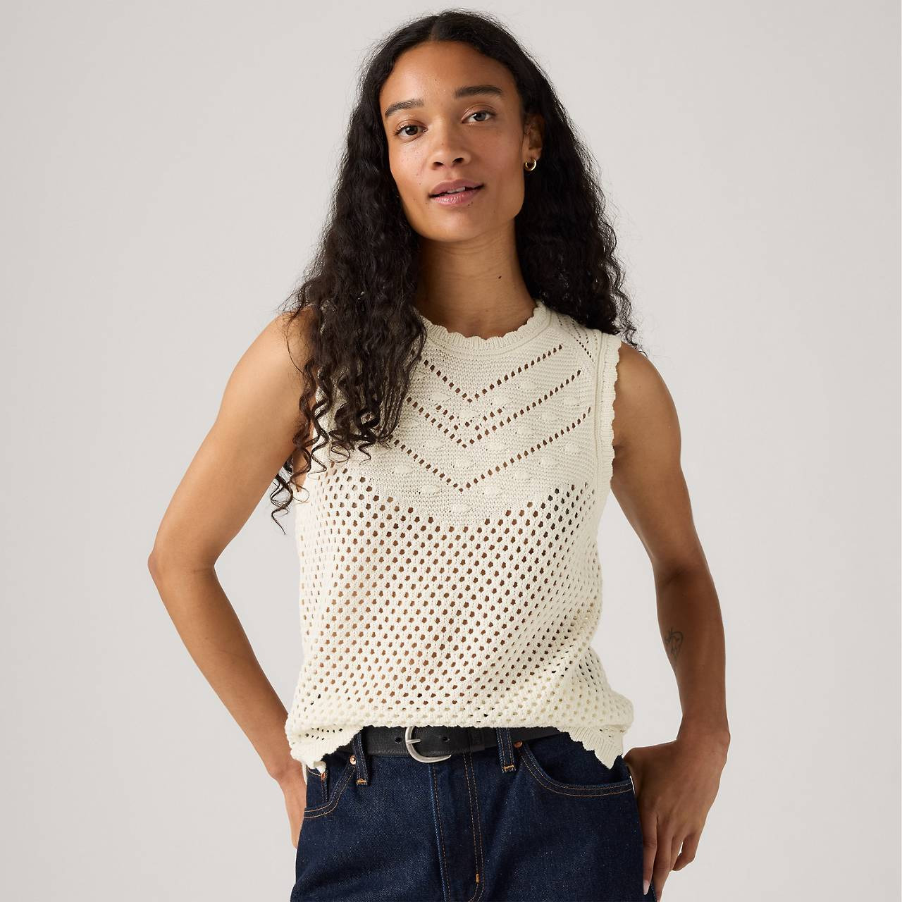ADRIENNE CROCHET TANK - 3