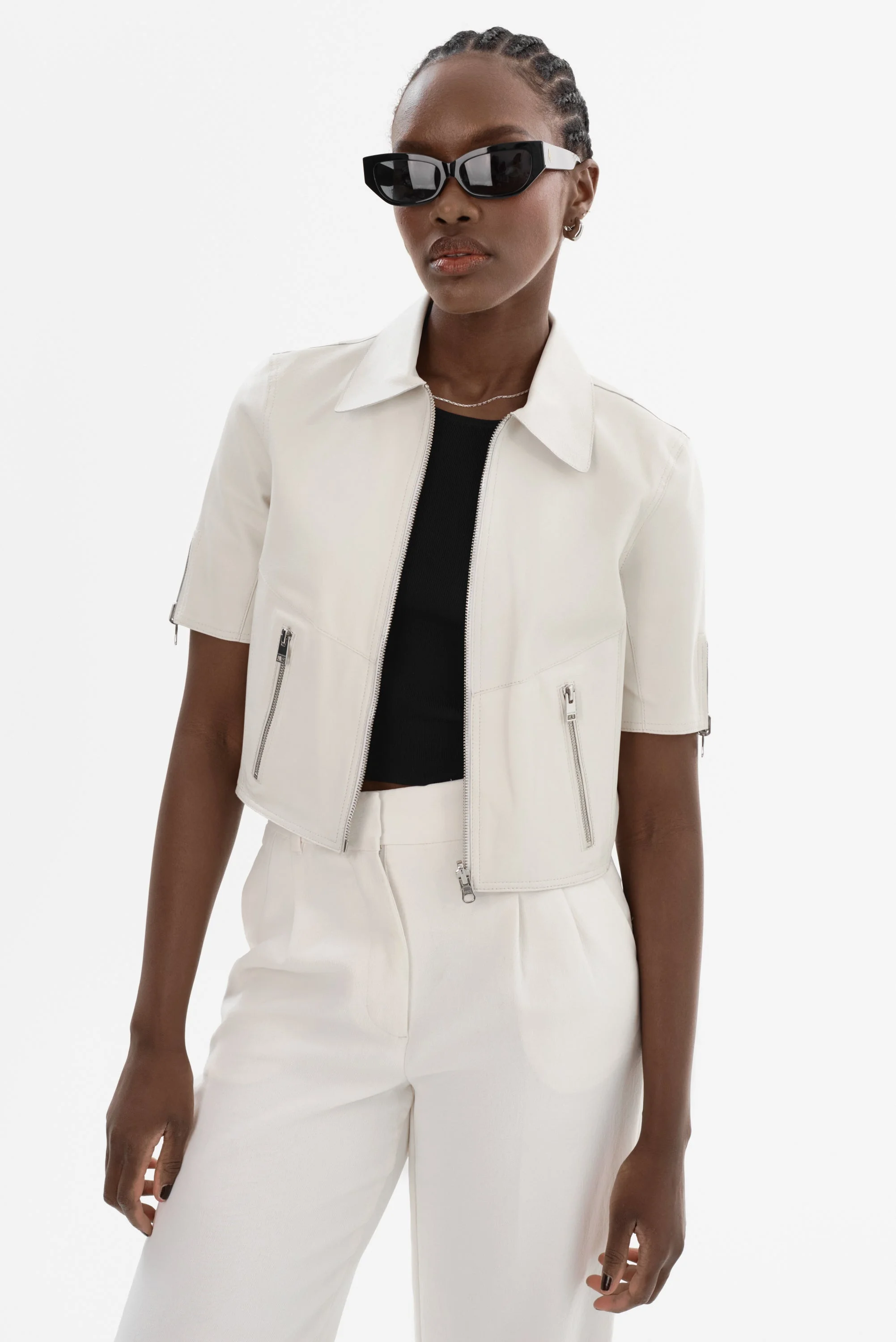 SEVANA | Reversible Leather Jacket - 1
