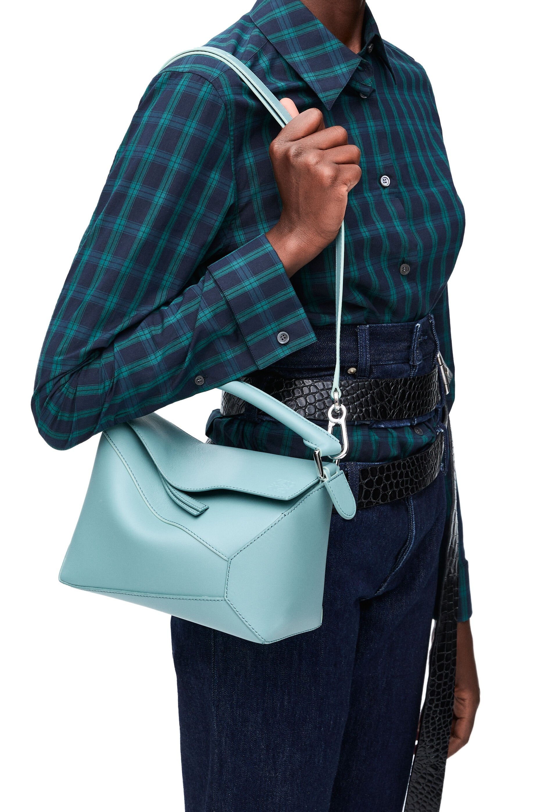 Small Puzzle bag in classic calfskin - 2