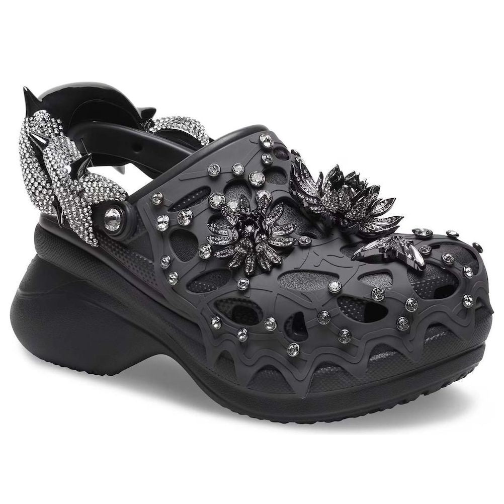 (WMNS) Crocs x Swarovski Classic Bae Clog 'Black' 212453-0LD - 2
