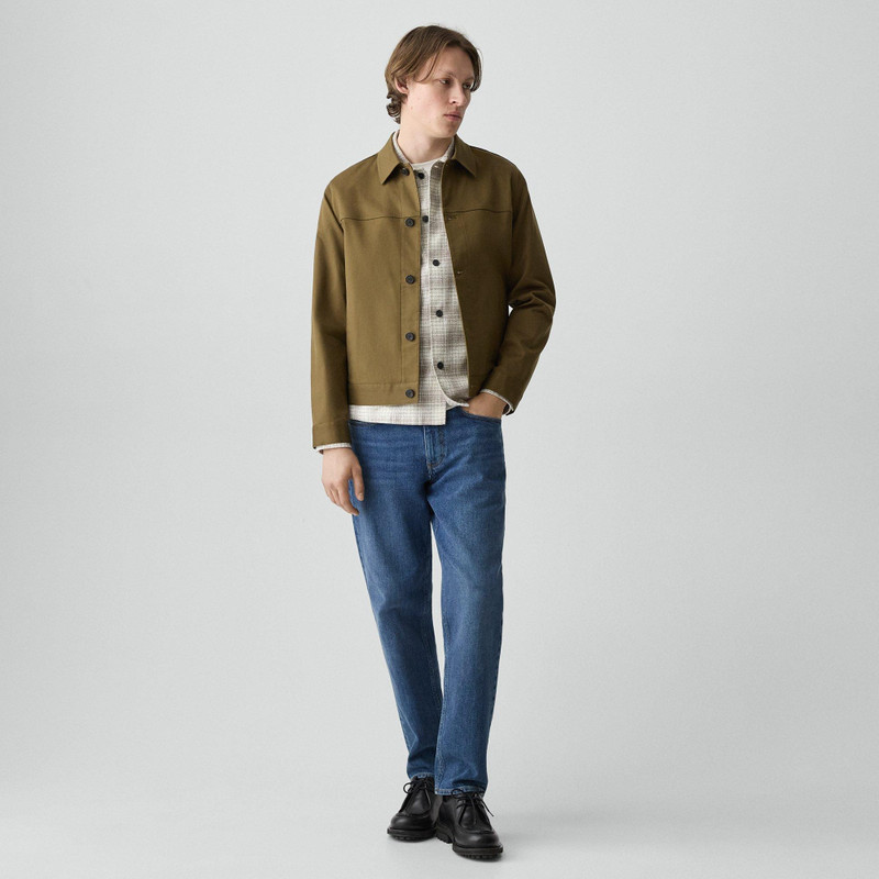 Theory Button Jacket in Twill Stretch outlook