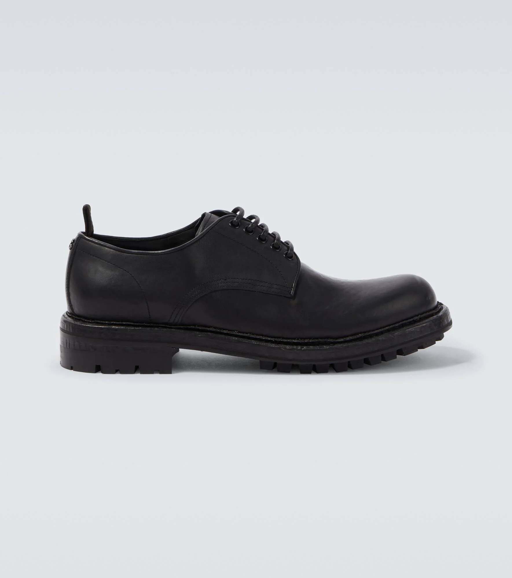 Leather Derby shoes - 1
