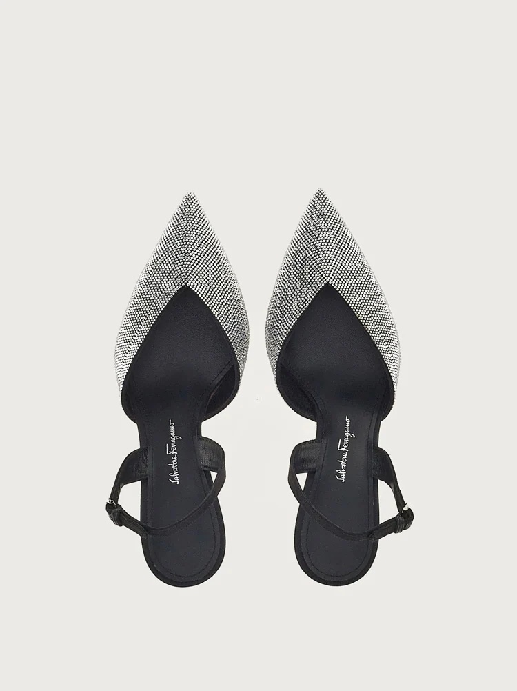 CRYSTAL EMBELLISHED SLINGBACK - 2