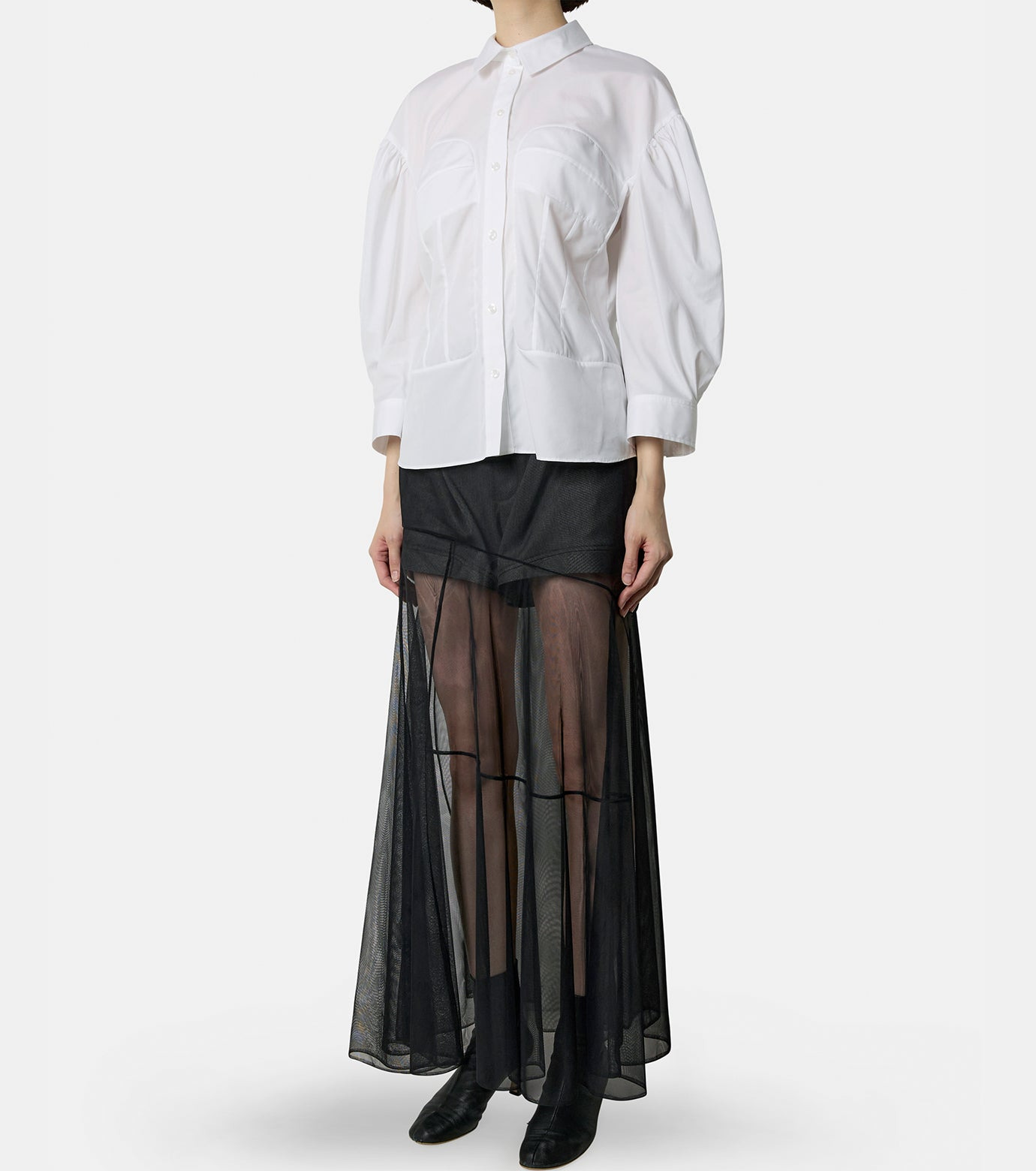 Corset Sheaming Shirt - 4