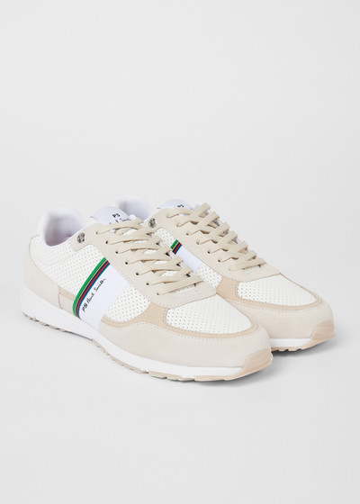 Paul Smith White 'Huey' Trainers outlook