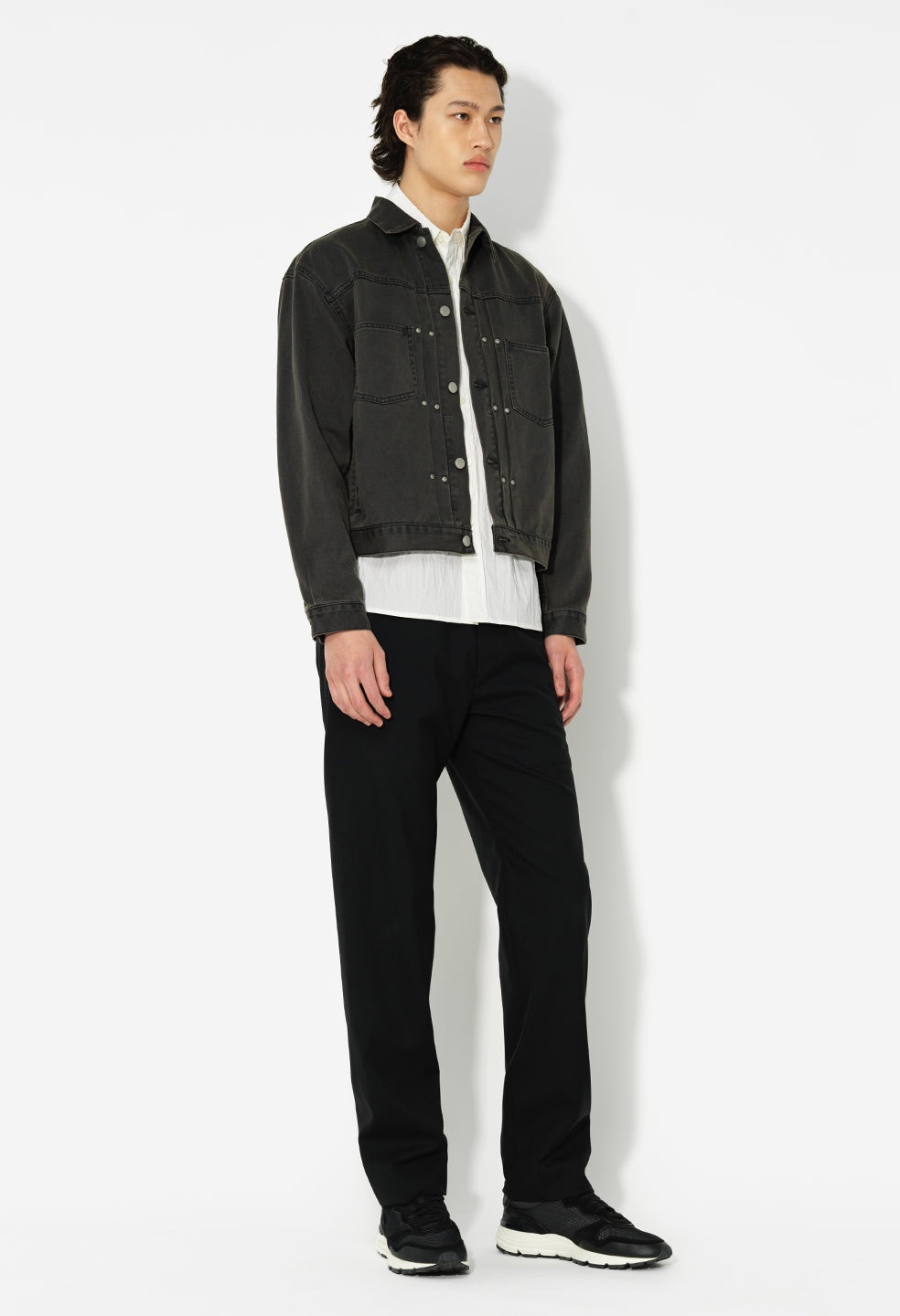 WOOL EASY TROUSER - 4