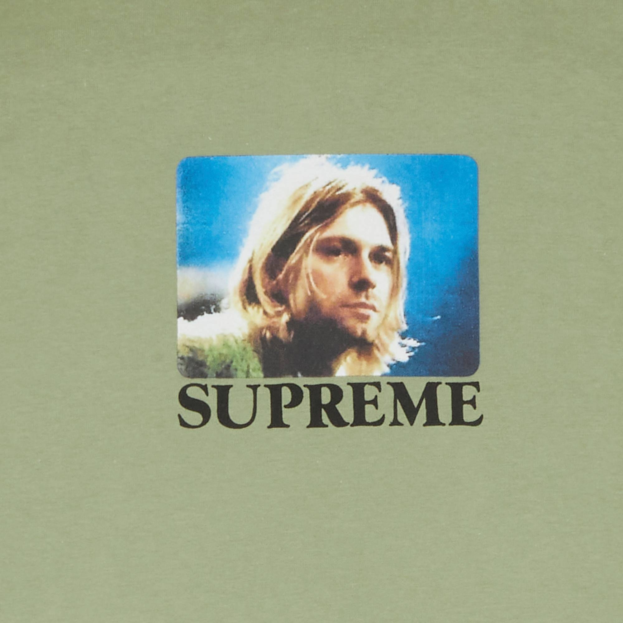 Supreme Kurt Cobain Tee 'Light Olive' - 2