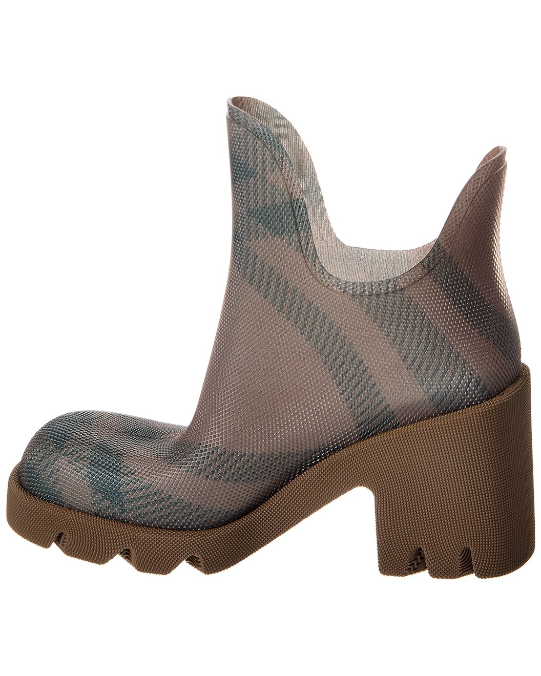 Burberry Check Rubber Bootie - 2