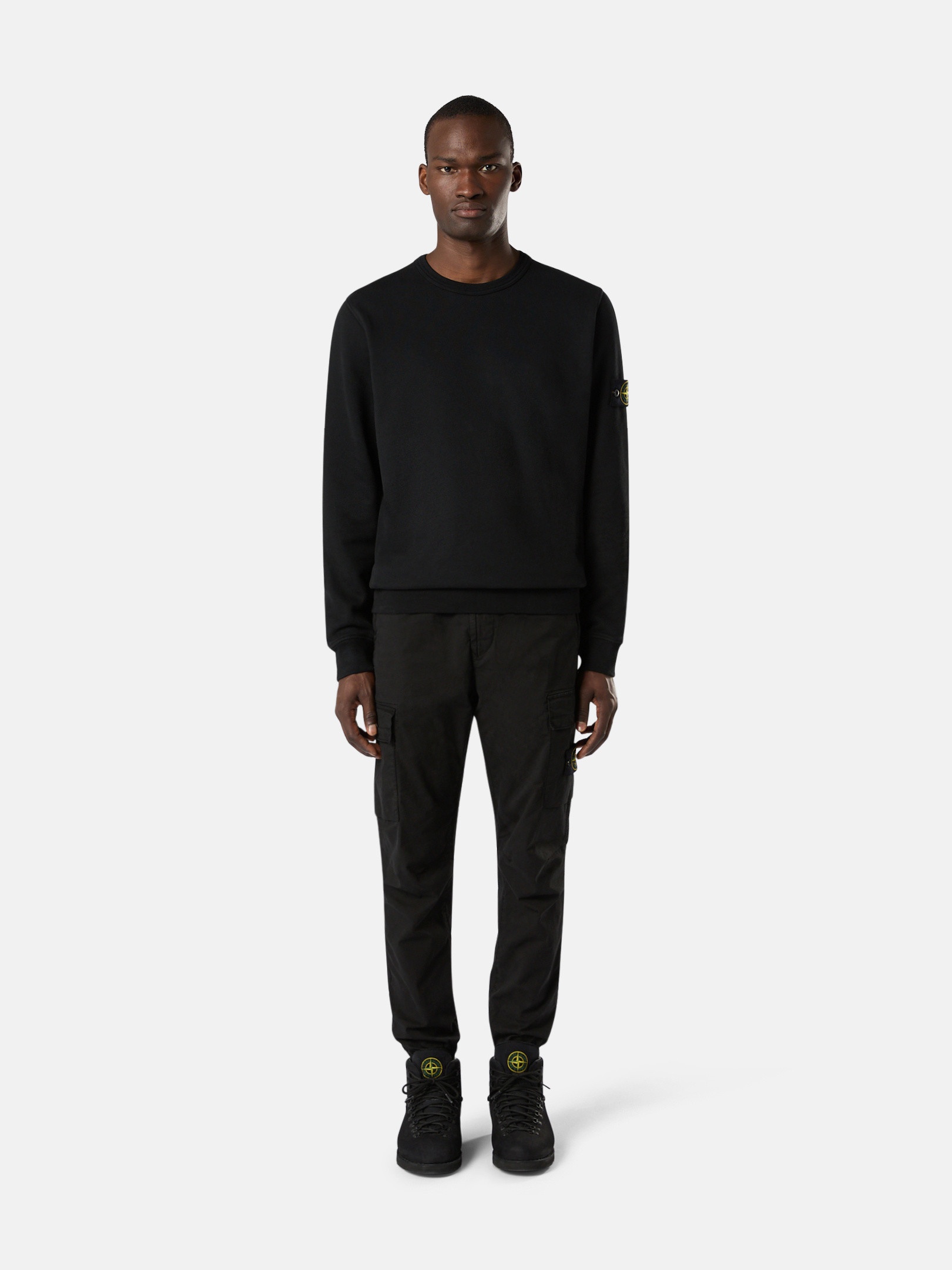 STONE ｜SWEATSHIRTS (62420 Brushed Cotton Fleece C Stone Island 62420 BRUSHED ORGANIC COTTON FLEECE | REVERSIBLE