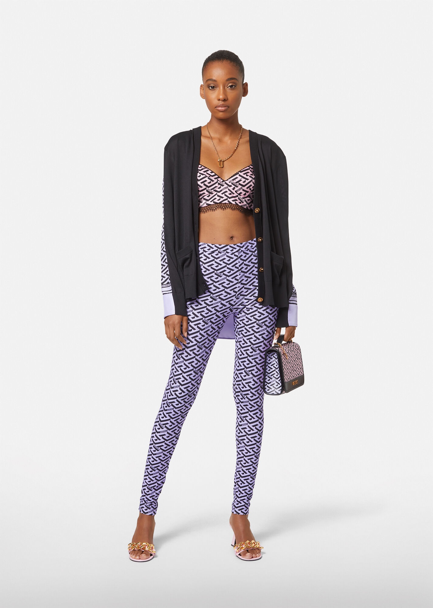 La Greca Silk Bralette - 4