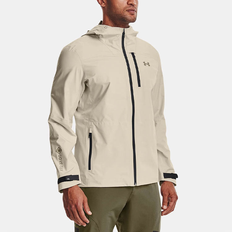 Under Armour Stormproof GORE-TEX Paclite 2.0 Jacket 'Beige' 1369994-279 - 5