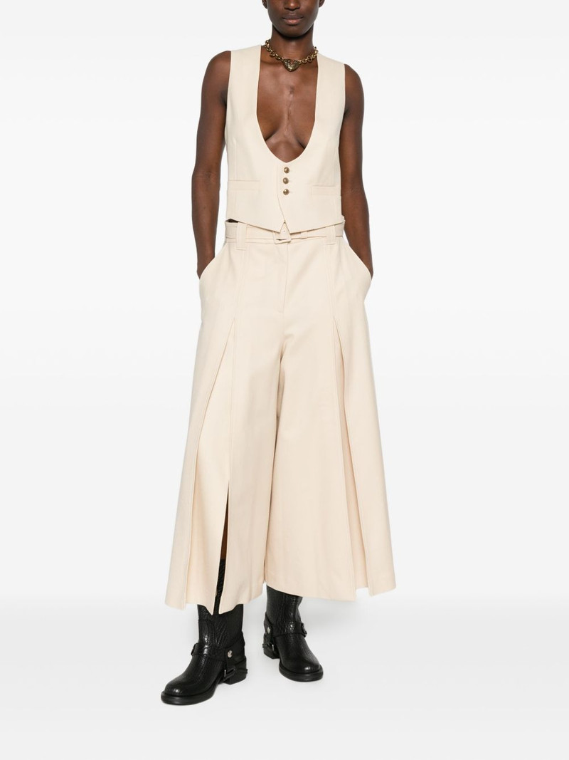 Zimmermann Hypnotic pleated wide-leg trousers outlook