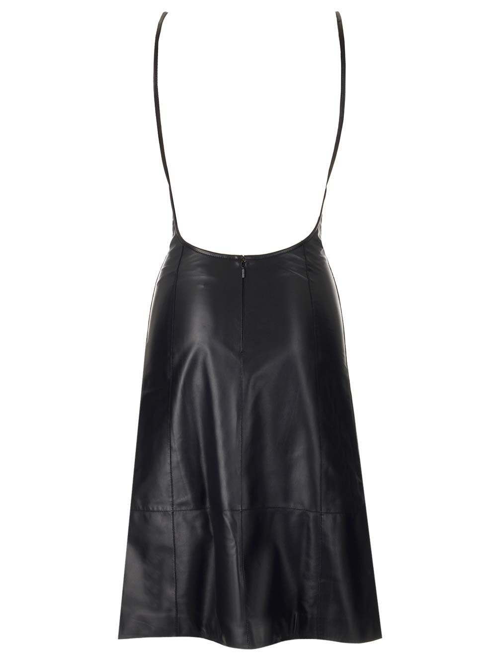 Dress In Nappa Dresses Black - 2